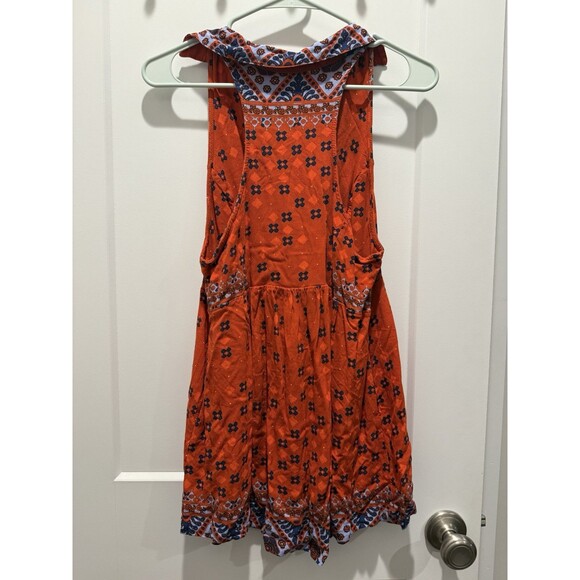 Free People Charlotte Sleeveless Long Shirt Rudy Combo Small S Tunic - Picture 6 of 6